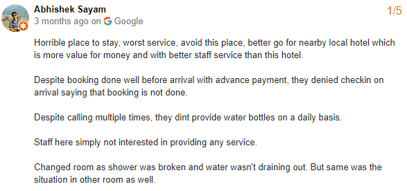 Google Review